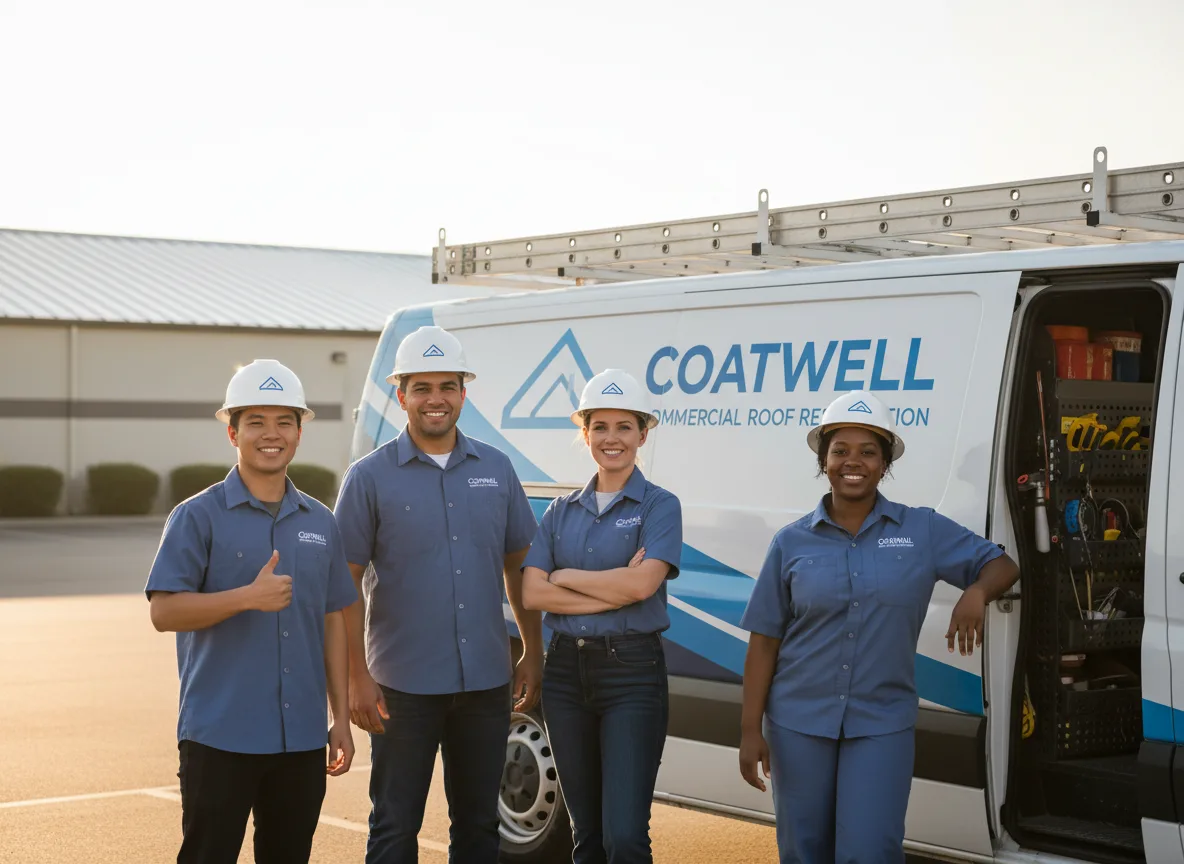 Commercial roof coating company in Cleveland, UT